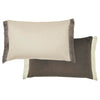 Graham And Brown Fringe Opulence 40cm x 60cm Feather Filled Cushion Chocolate