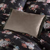 Graham And Brown Fringe Opulence 40cm x 60cm Feather Filled Cushion Chocolate