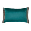 Graham And Brown Fringe Opulence 40cm x 60cm Feather Filled Cushion Lush Jewel