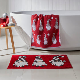 Gonks Bath Mat Red