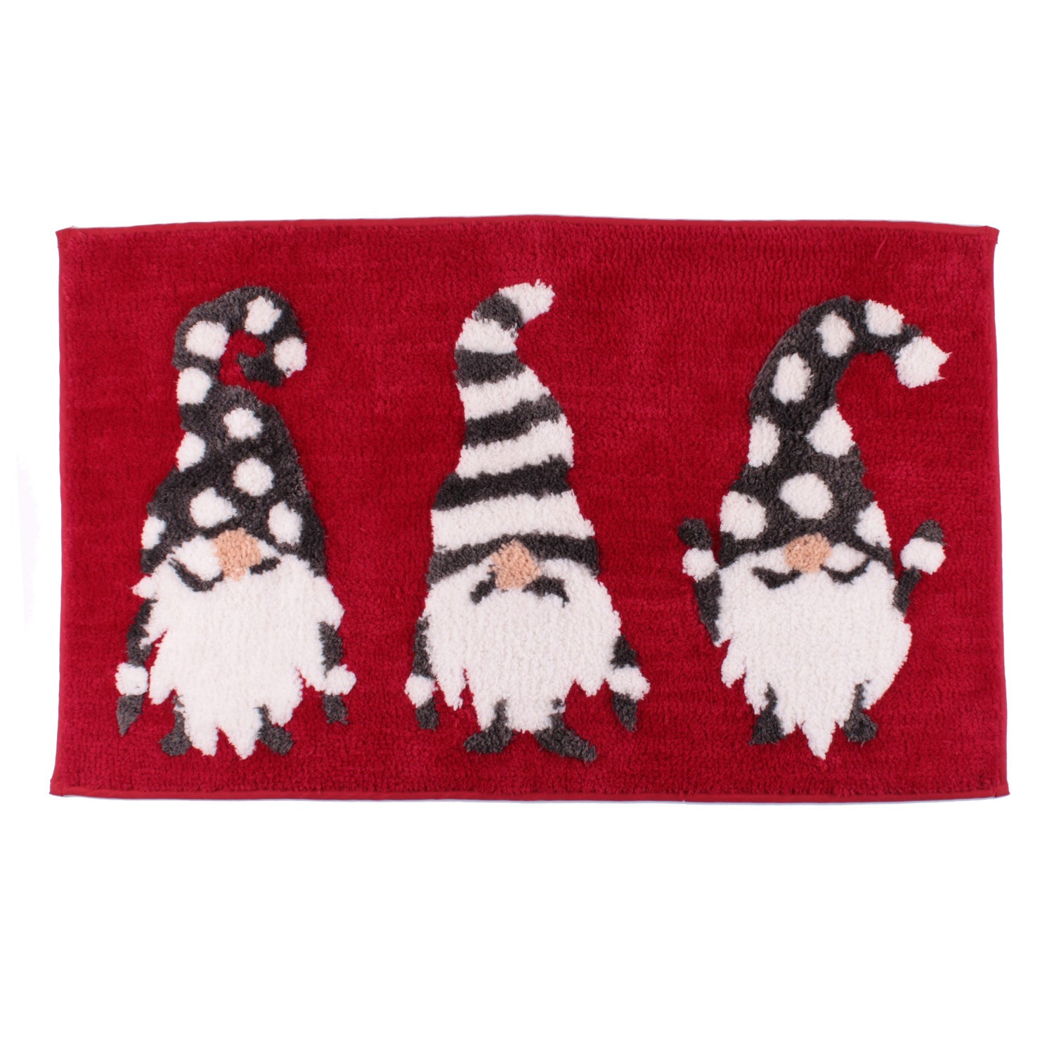 Gonks Bath Mat Red