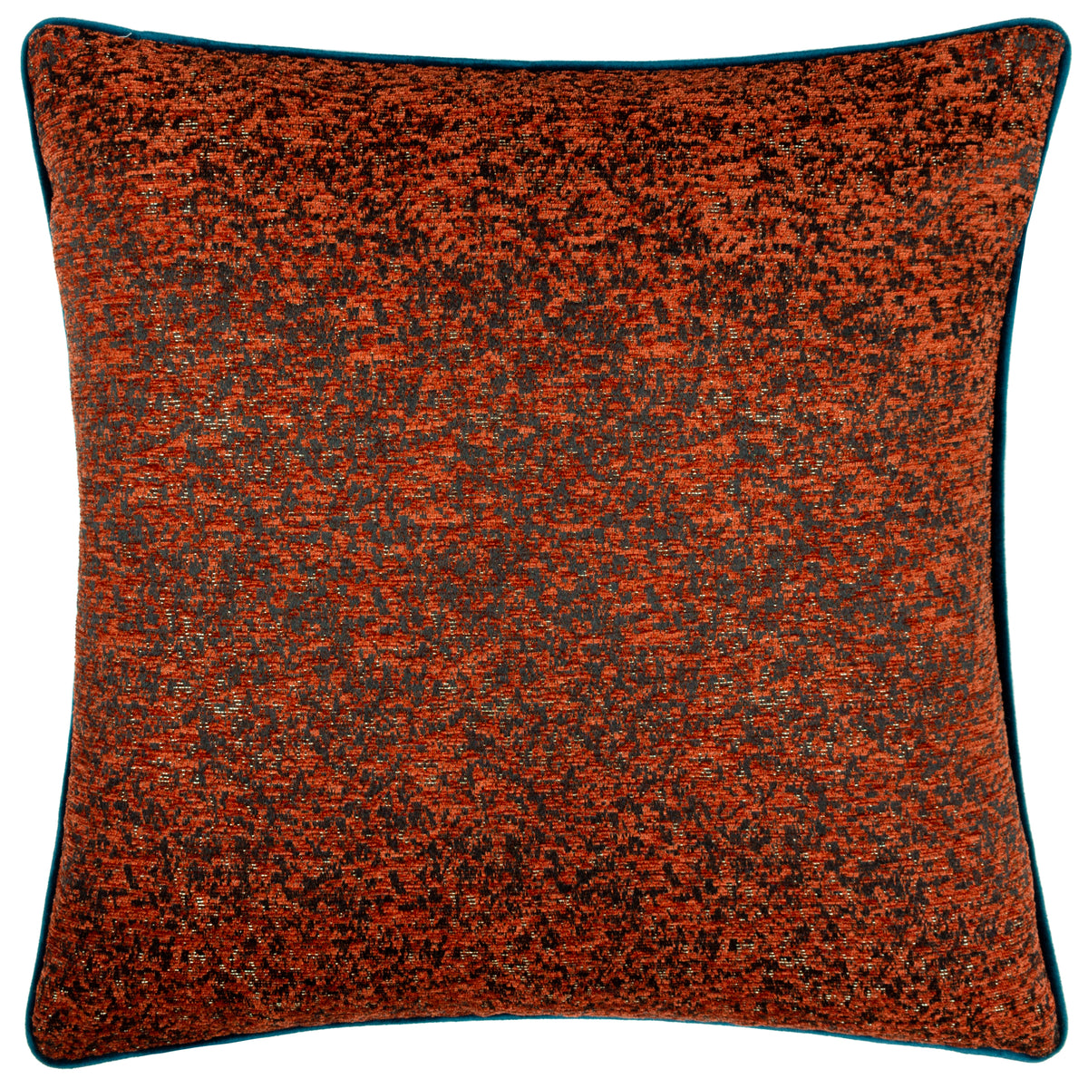 Paoletti Galaxy Chenille Piped Filled Cushion 50cm x 50cm Copper