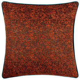 Paoletti Galaxy Chenille Piped Filled Cushion 50cm x 50cm Copper