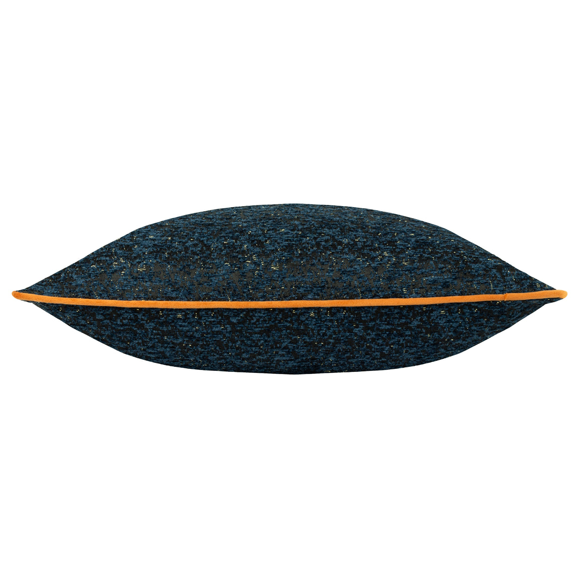 Paoletti Galaxy Chenille Piped Filled Cushion 50cm x 50cm Navy