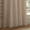 Paoletti Galaxy Chenille Ready Made Eyelet Blockout Curtains Blush