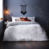 Furn Ghost Tufted Halloween Duvet Cover Bedding Set White