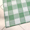 Dreams & Drapes Gingham Outdoor Rug 120cm x 170cm Green