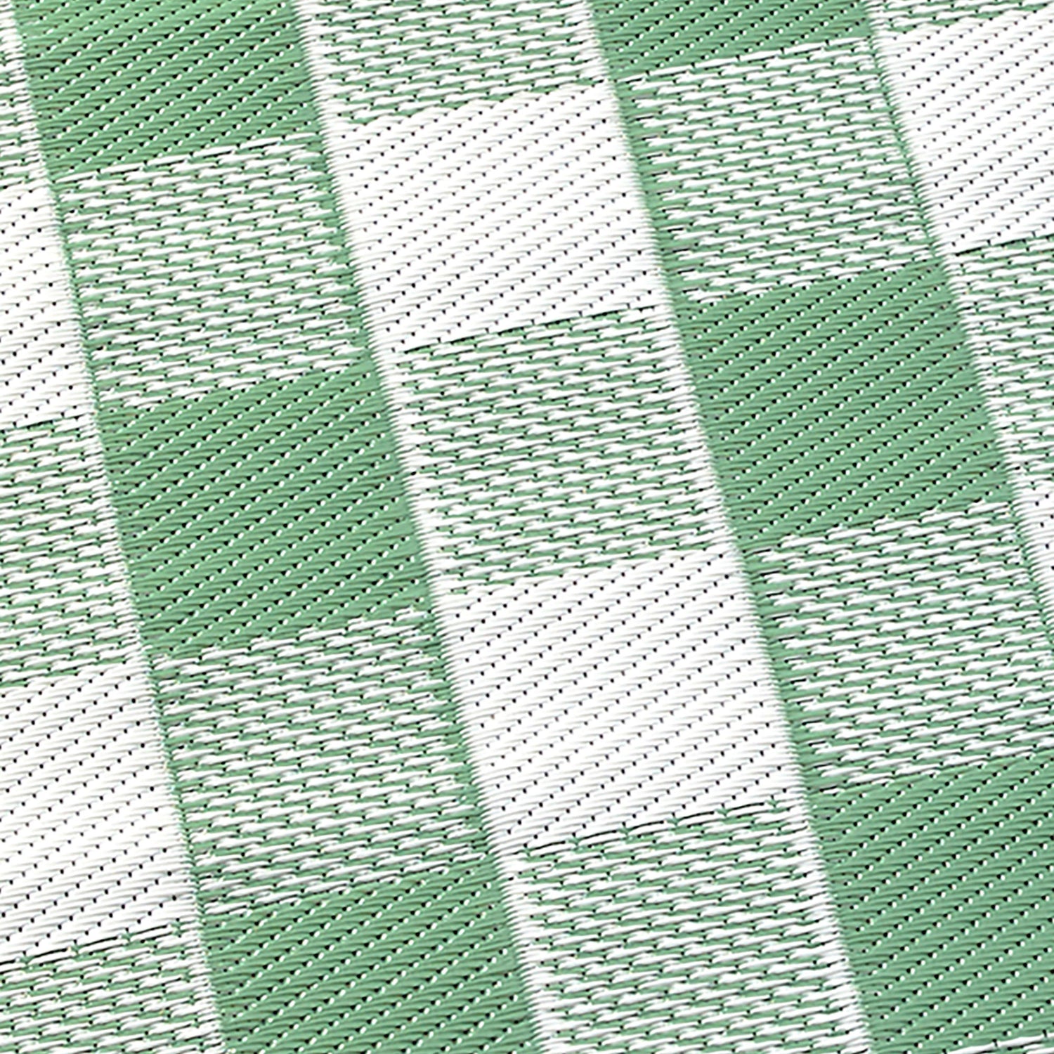 Dreams & Drapes Gingham Outdoor Rug 120cm x 170cm Green