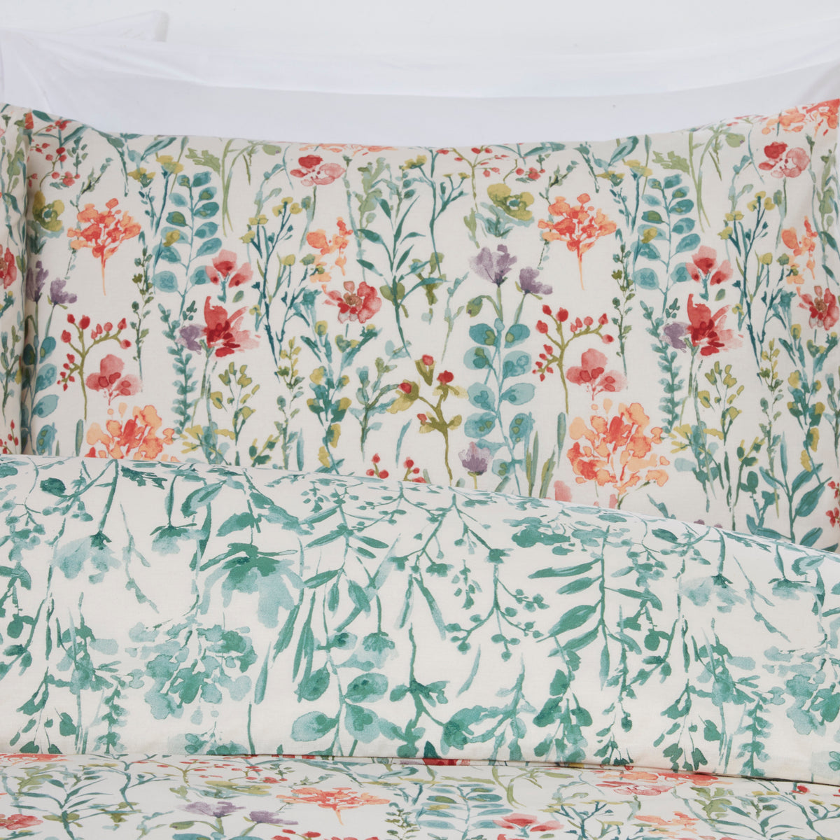 Sundour Amaryllis Duvet Cover Bedding Set Multi