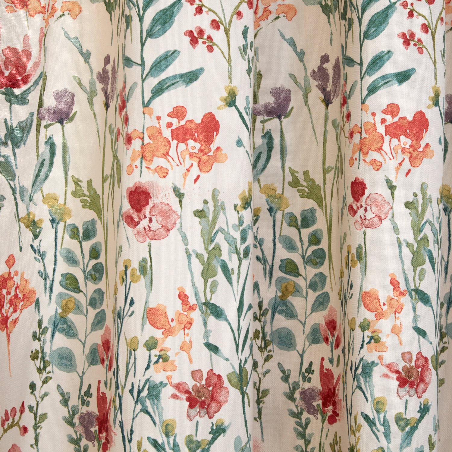 Sundour Amaryllis Ready Made Curtains Multi