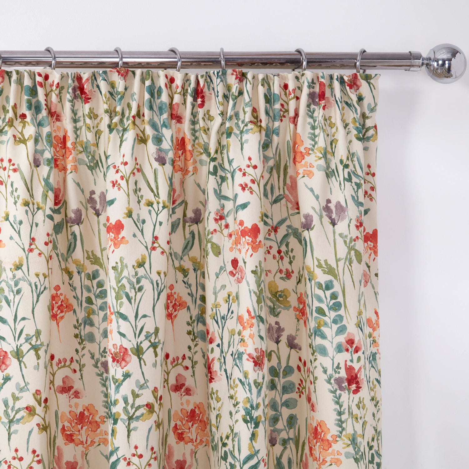 Sundour Amaryllis Ready Made Curtains Multi