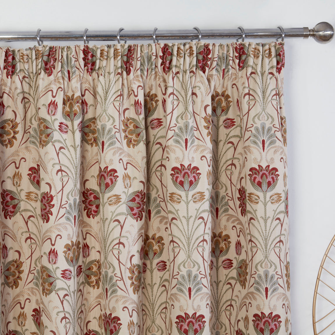 Sundour Aylesbury Ready Made Curtains Natural