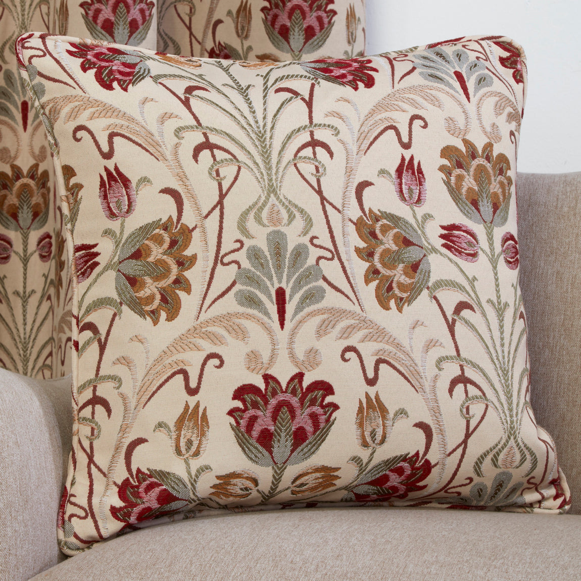 Sundour Aylesbury Ready Made Curtains Natural