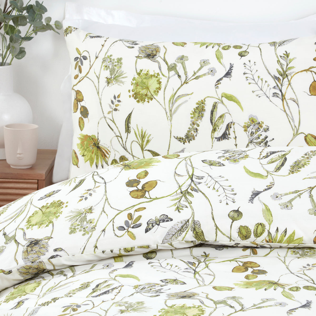 Grove Duvet Cover Bedding Set Fennel