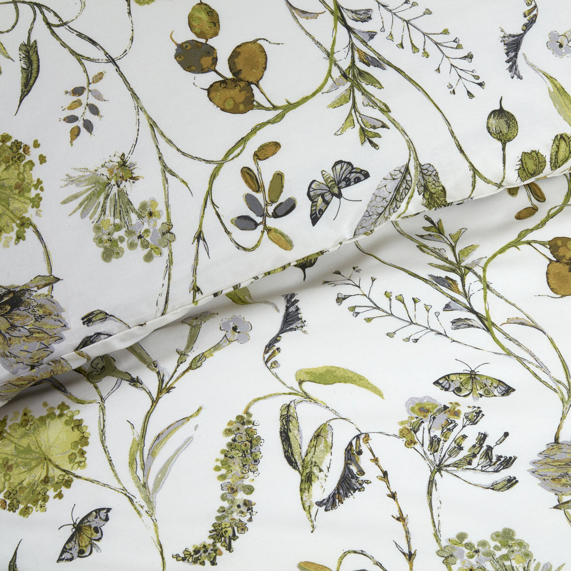 Grove Duvet Cover Bedding Set Fennel