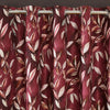 Madrid Ready Made Eyelet Blackout Curtains Wine