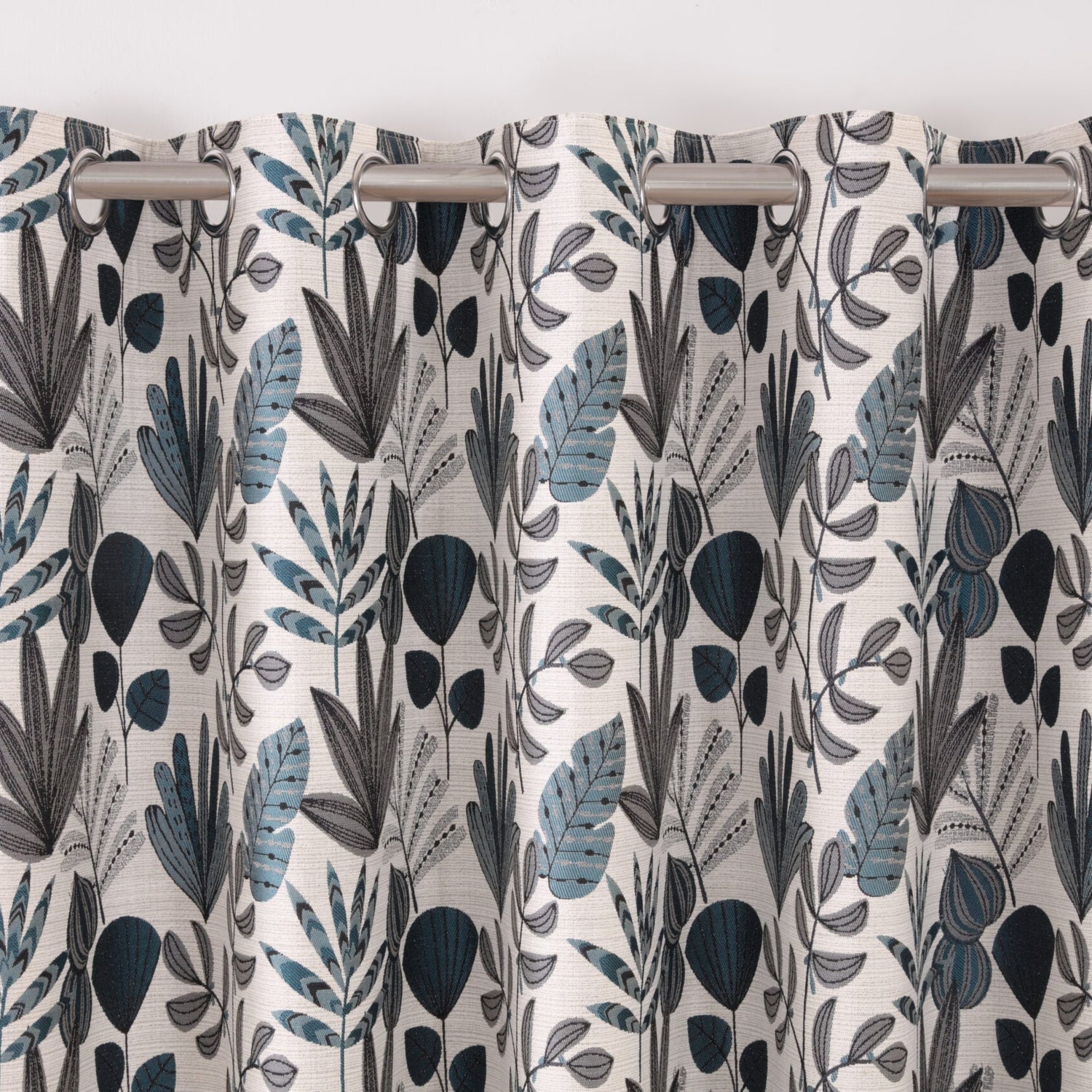 Sundour Rutland Ready Made Eyelet Curtains Atlantic
