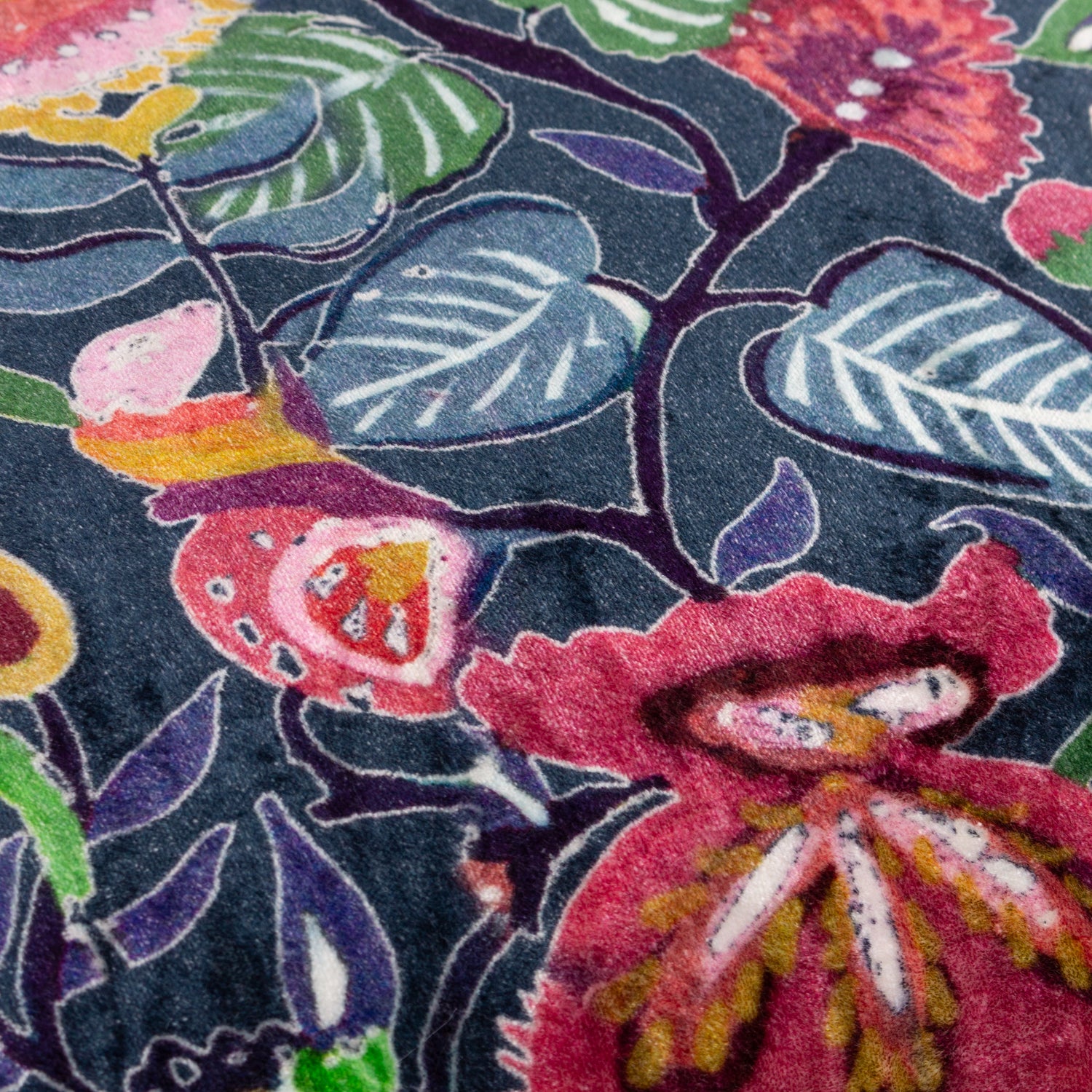 Glorine Velvet Piped Filled Cushion 50cm x 50cm Multi