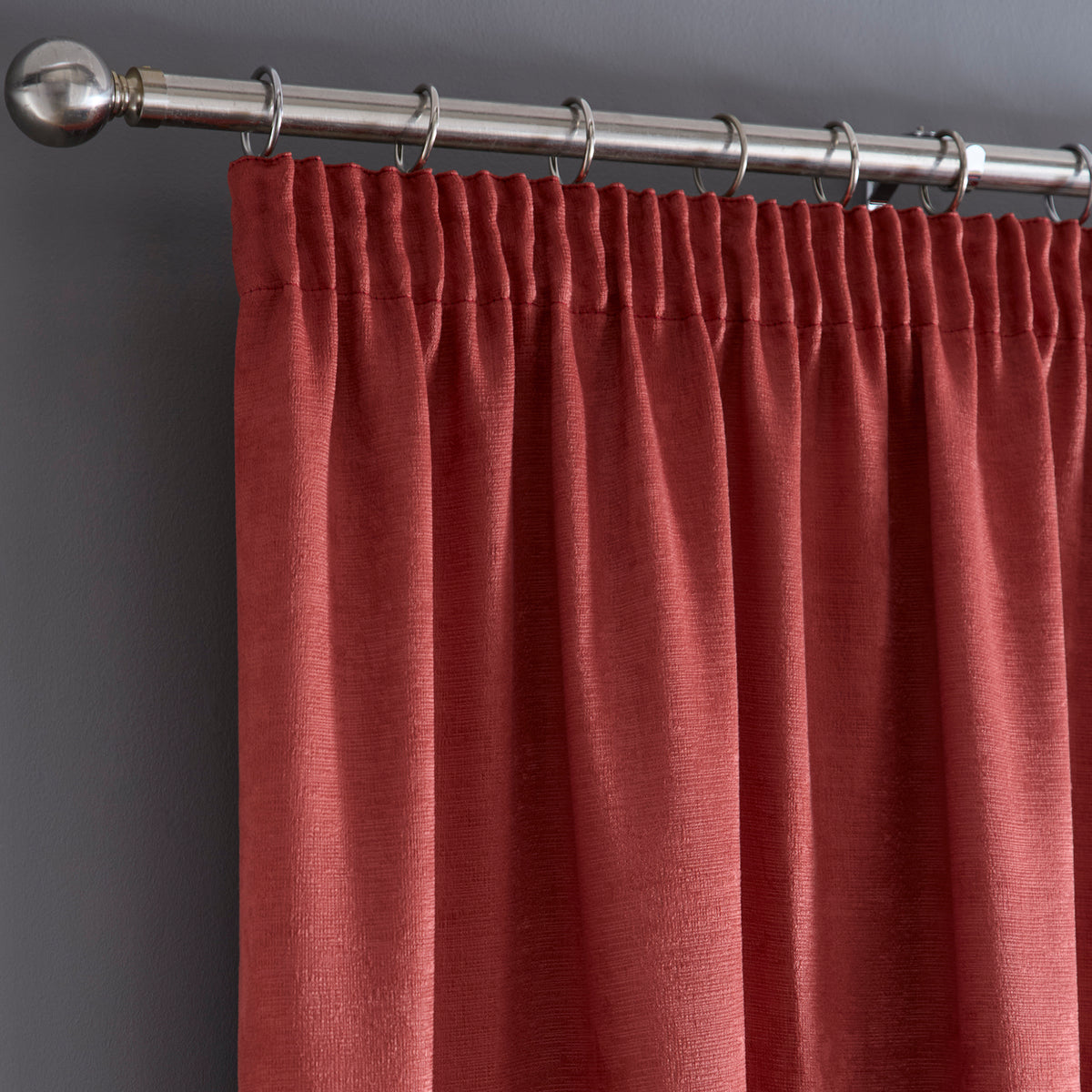 Fusion Galaxy Dimout Ready Made Curtains Terracotta