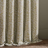 Wylder Grace Leaf Jacquard Ready Made Pencil Pleat Curtains Sage