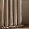 Wylder Grace Leaf Jacquard Ready Made Pencil Pleat Curtains Taupe