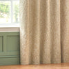 Grantley Jacquard Ready Made Pencil Pleat Curtains Natural