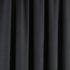 Fusion Galaxy Ready Made Pencil Pleat Curtains Black