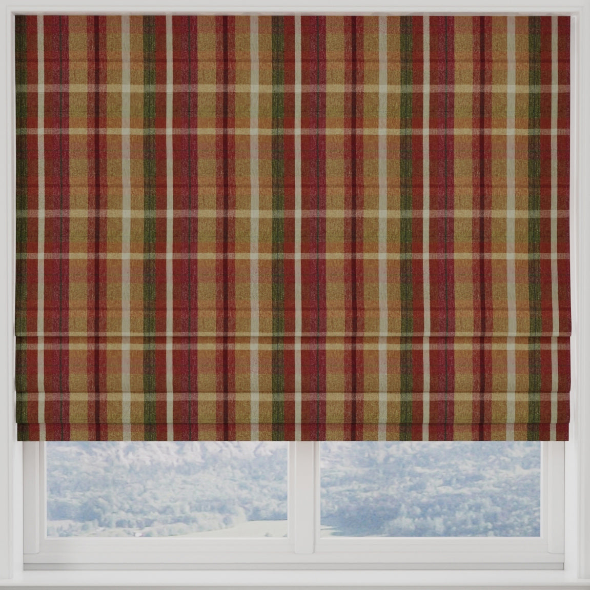 Galloway Made to Measure Roman Blind Rustic