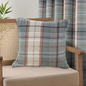 Sundour Gleneagles 45cmx45cm Filled Cushion Steel