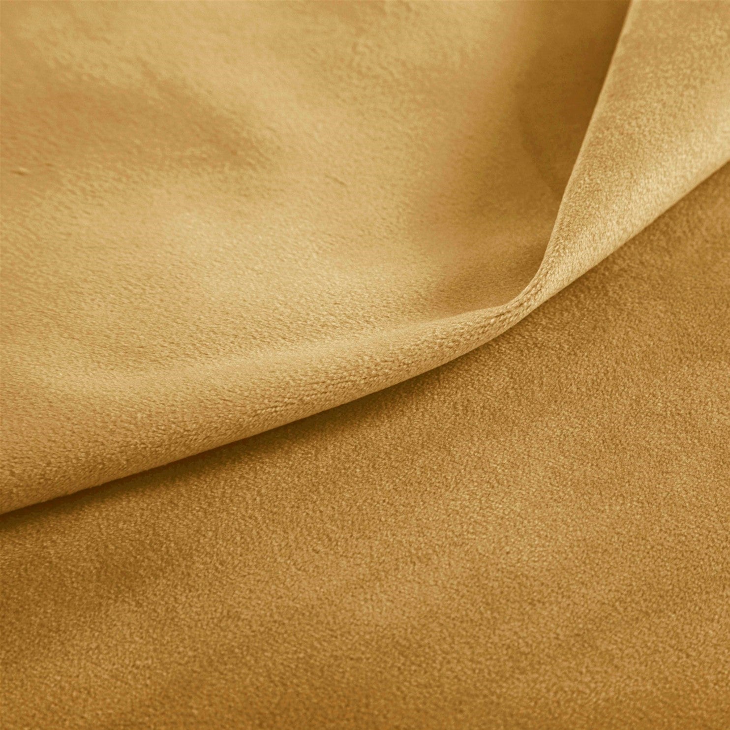 Montreal Thermal Velour Velvet Ready Made Blockout Curtains Gold