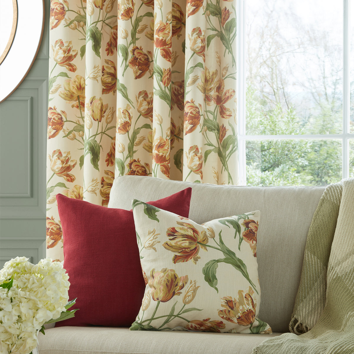 Laura Ashley Gosford Fabric Gold