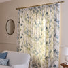 Laura Ashley Gosford Ready Made Pencil Pleat Curtains Heritage Blue