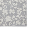 Catherine Lansfield Grace Floral Rug Grey