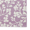 Catherine Lansfield Grace Floral Rug Lilac