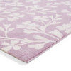 Catherine Lansfield Grace Floral Rug Lilac