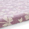 Catherine Lansfield Grace Floral Rug Lilac