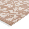 Catherine Lansfield Grace Floral Rug Natural