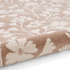 Catherine Lansfield Grace Floral Rug Natural