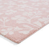 Catherine Lansfield Grace Floral Rug Rose