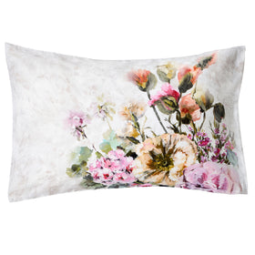Designers Guild Grandiflora Pair of Housewife Pillowcases Rose