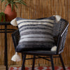 Drift Home Grayson Outdoor Filled Cushion 43cm x 43cm Black