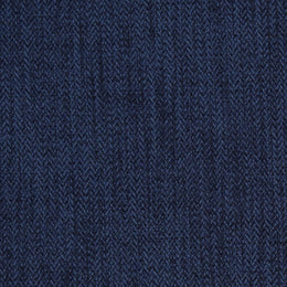 ANTE DECOR Herringbone Fabric Navy