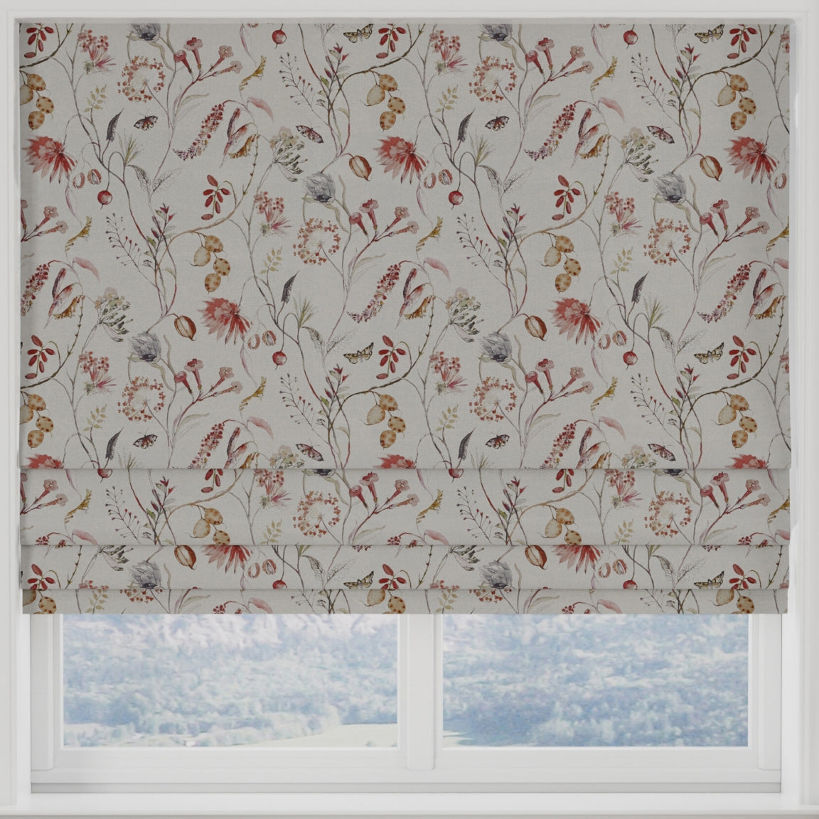 Grove Made to Measure Roman Blind Auburn
