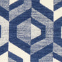 Gusta Made to Measure Curtain Navy Sample Image