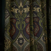 HOUSE Llewelyn-Bowen Gwendoline Printed Damask Made To Measure Curtains Wildnavy