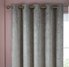 Clarissa Hulse Gypsophila Ready Made Eyelet Curtains Silver