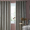 Clarissa Hulse Gypsophila Ready Made Eyelet Curtains Silver