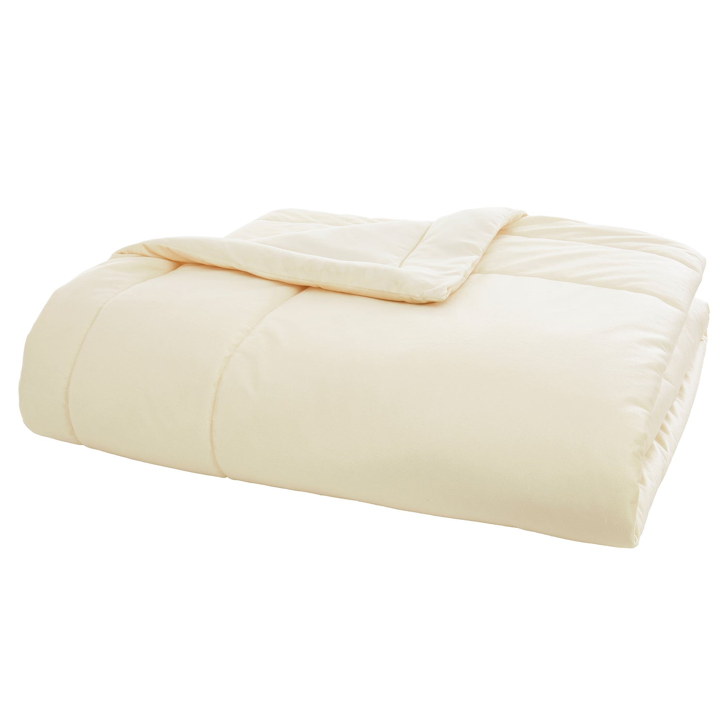 Appletree Harlan Velvet Touch 235cm x 235cm Bedspread Cream