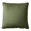 Appletree Harlan Velvet Filled Cushion 55cm x 55cm Olive