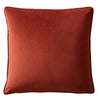 Appletree Harlan Velvet Filled Cushion 55cm x 55cm Spice